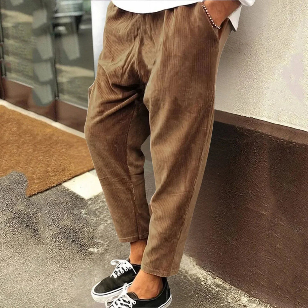 Elegantne Korduroo Püksid