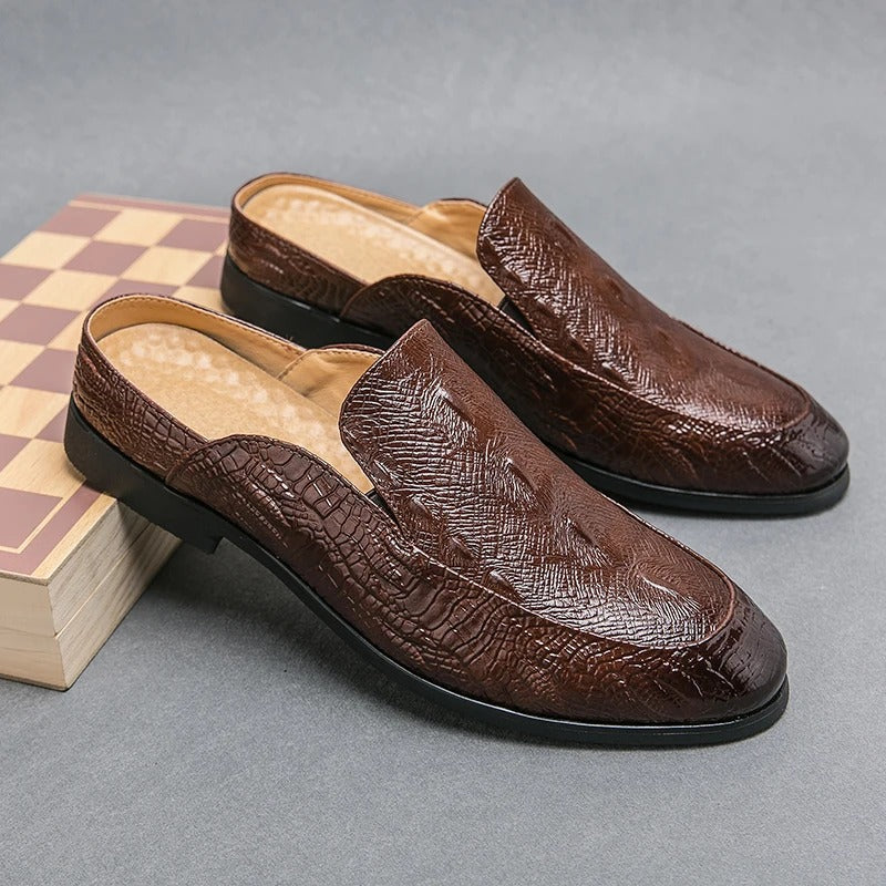 Elegantne krokodillimustriga kingad