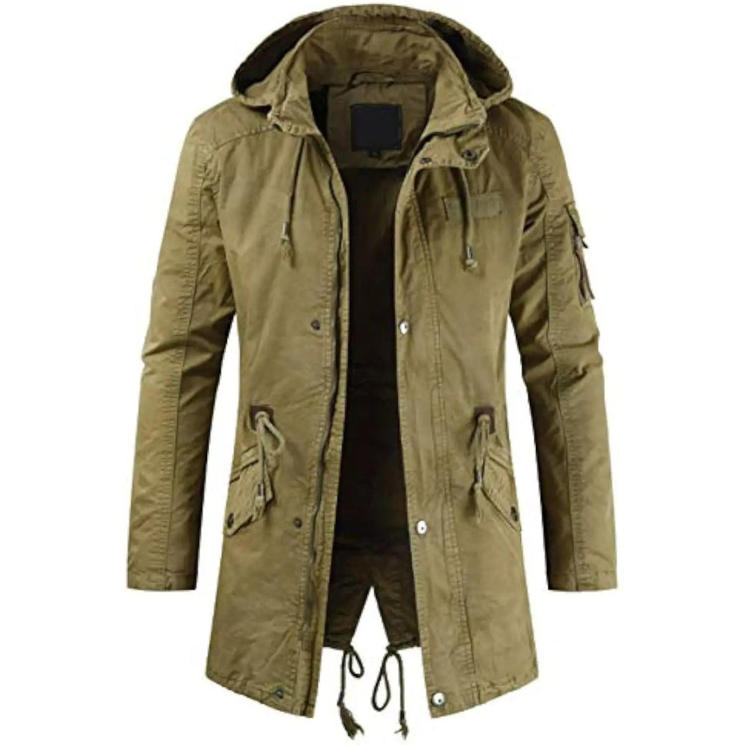 Lange Cargo Parka Jakk