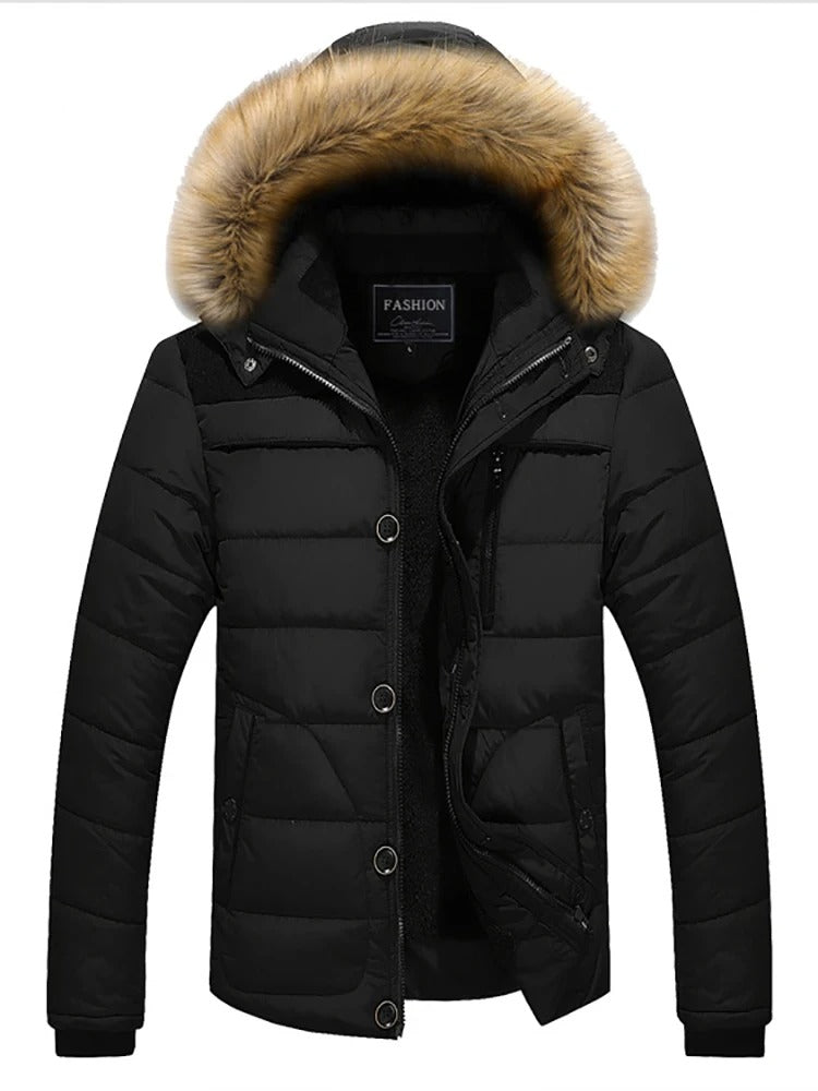 Elegantne fliistekk met capuchon