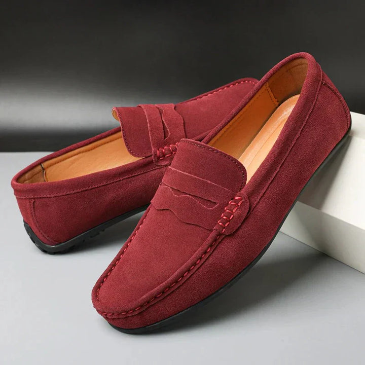 Retro samet meestele Loafers