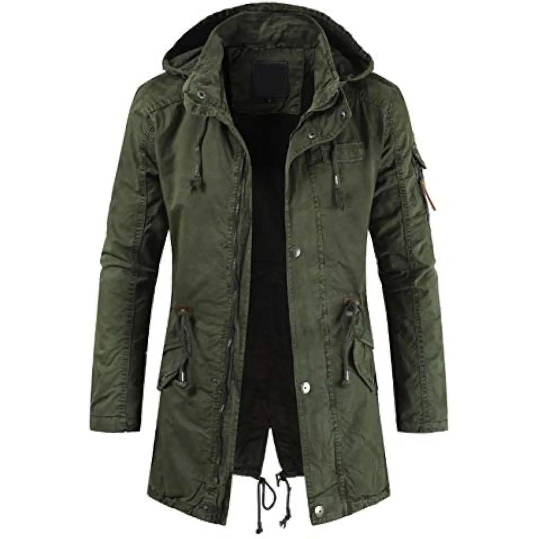 Lange Cargo Parka Jakk