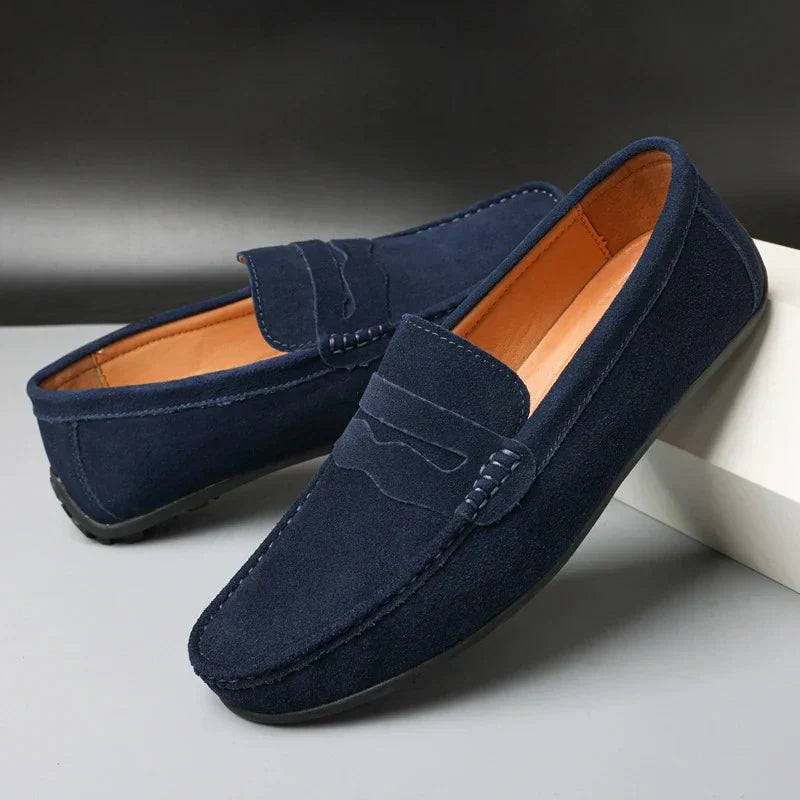 Retro samet meestele Loafers