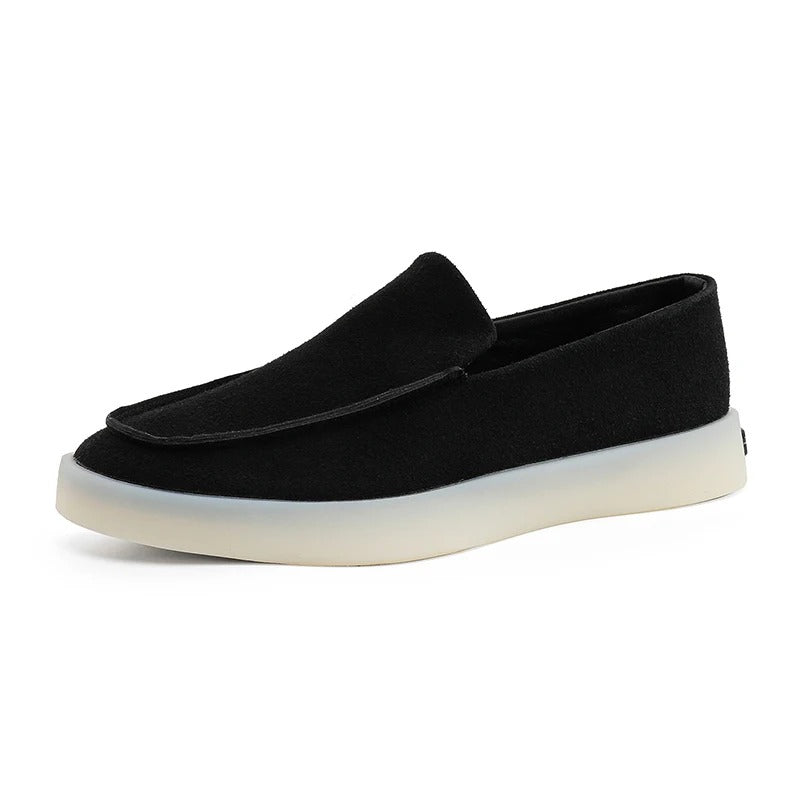 Klassikalised sametist äri Loaferid