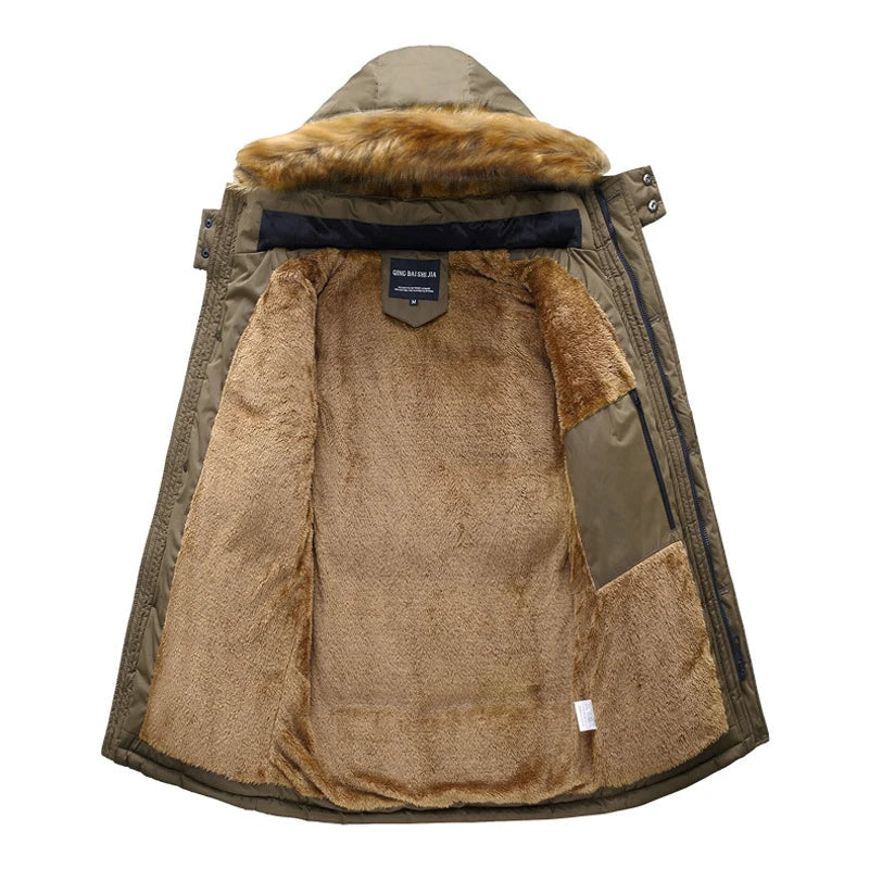 Elegantne parka jakk
