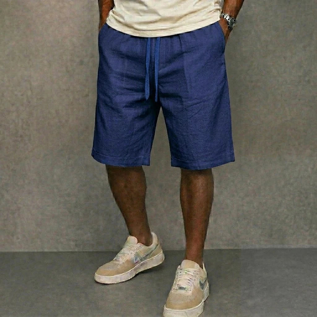 Elegantne puuvillane lühike püks
