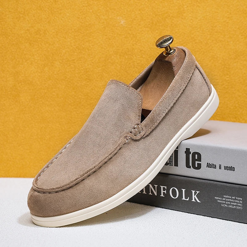 ElegLoafers nubuk nahast meeste loafers