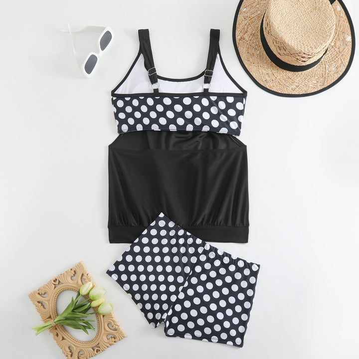 🏖️ Kuum suvi – 50% SOODUSTUS 👙 Kaheosaline naiste bikiiniseade, millel on polka punktid