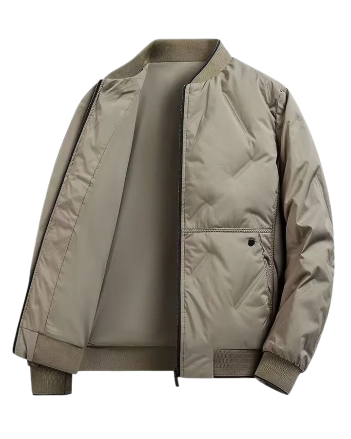 Elegantne meeste baseball-jakk