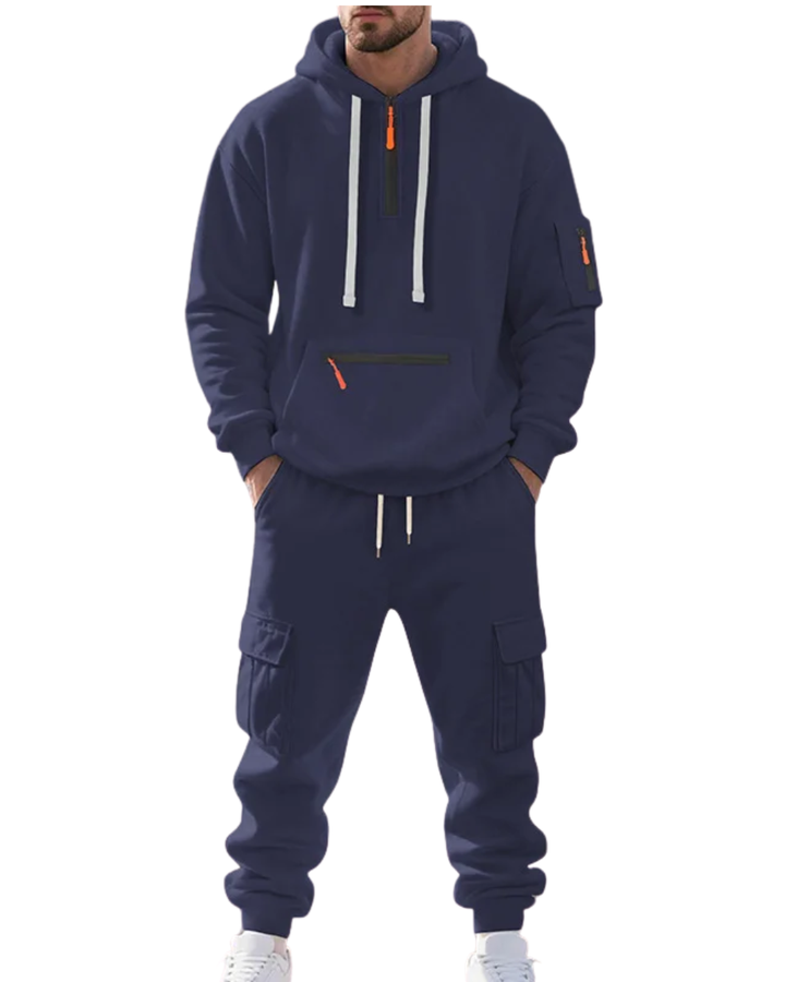 Elegantne Multi-Pocket meeste komplekt