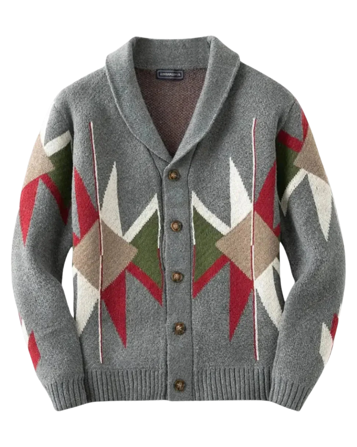 Jacquard villane vest