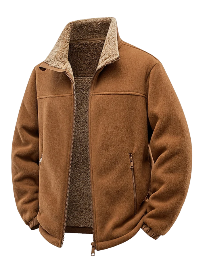 Mugav fleece voodriga jakk