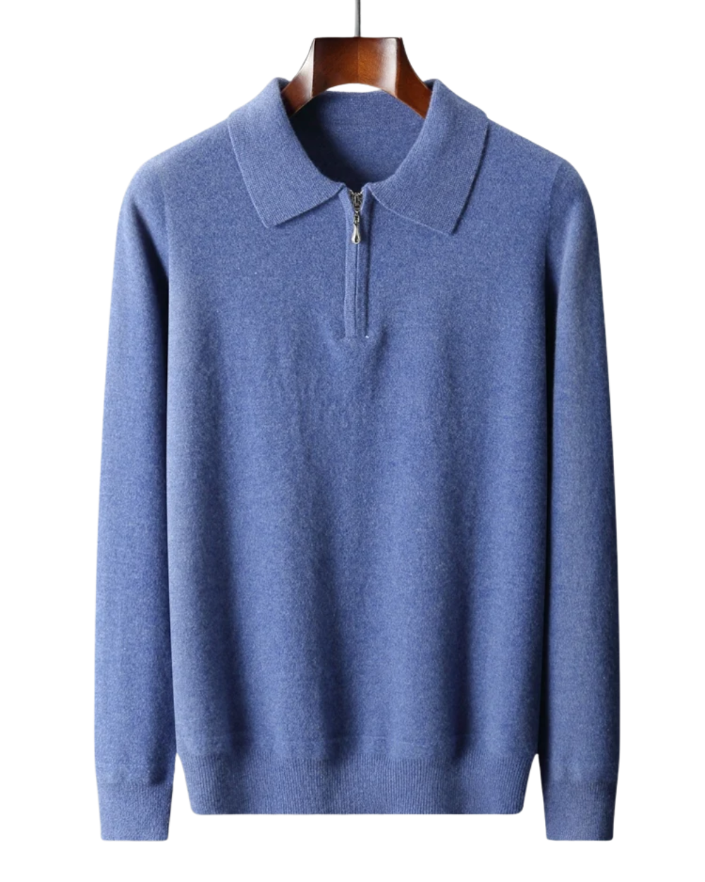 Elegantne kašmiirist polo-sweater