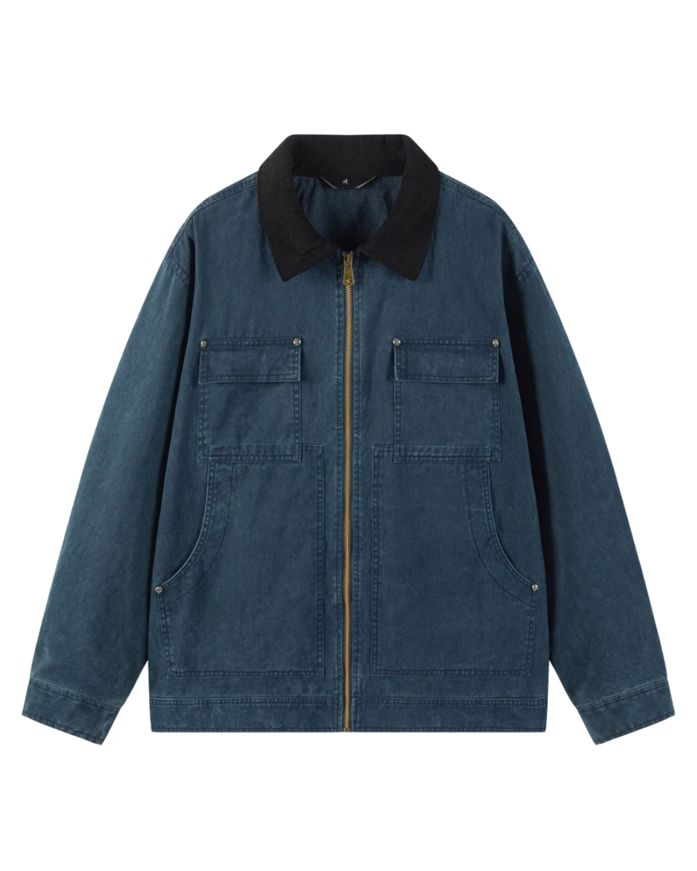 Elegantne puuvillane denim jakk