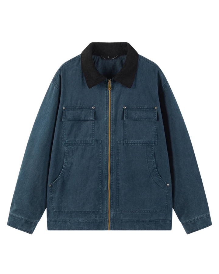 Elegantne puuvillane denim jakk