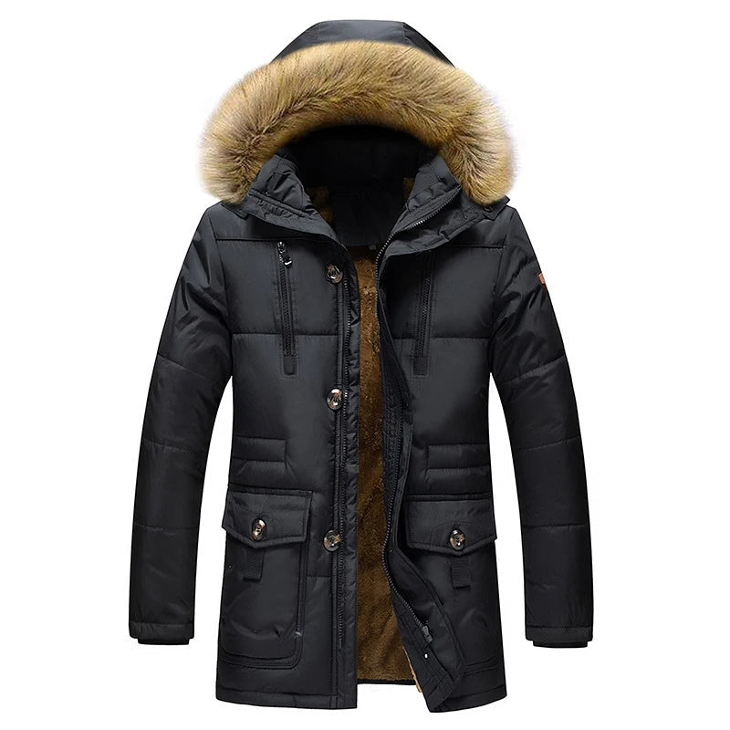 Elegantne parka jakk