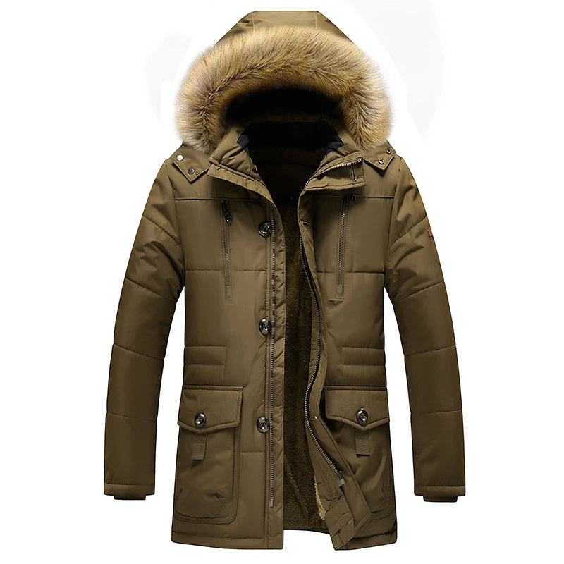 Elegantne parka jakk