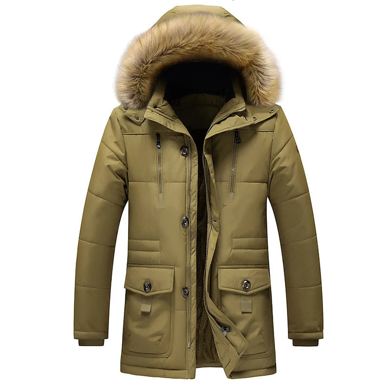 Elegantne parka jakk
