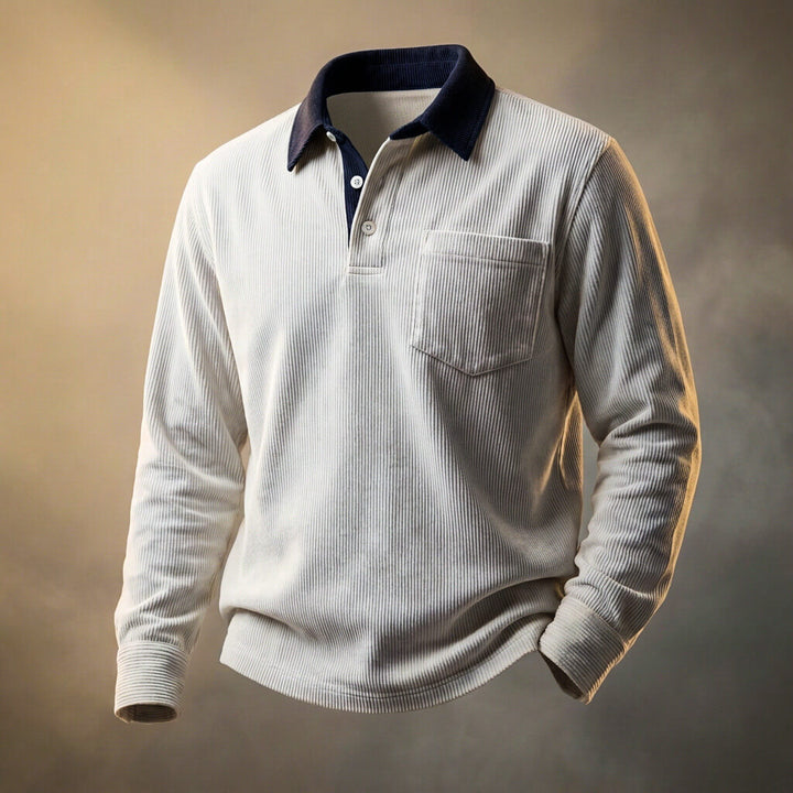 Elegantne poloshirt korduroost