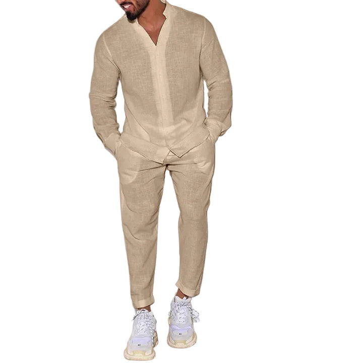 Elegantne puuvillane komplekt